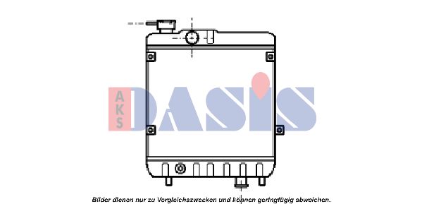 AKS DASIS Radiators, Motora dzesēšanas sistēma 330002N